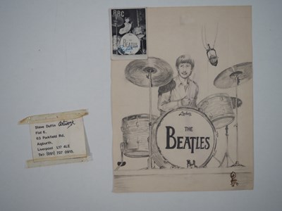 Lot 126 - THE BEATLES - ABC Ringo Starr Bubble Gum card...