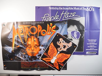 Lot 121 - METROPOLIS (1984) and PURPLE HAZE (1982) - UK...