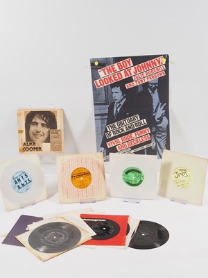 Lot 123 - A group of memorabilia mostly from the Punk /...