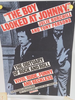 Lot 123 - A group of memorabilia mostly from the Punk /...