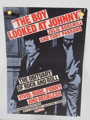 Lot 123 - A group of memorabilia mostly from the Punk /...