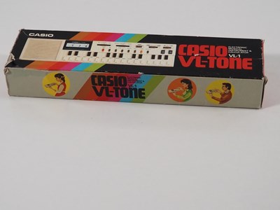 Lot 299 - A CASIO VL-Tone VL-1 electronic keyboard -...