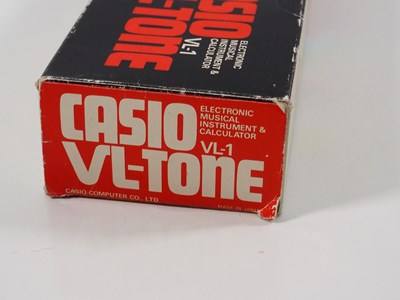 Lot 299 - A CASIO VL-Tone VL-1 electronic keyboard -...