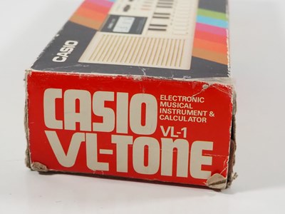 Lot 299 - A CASIO VL-Tone VL-1 electronic keyboard -...