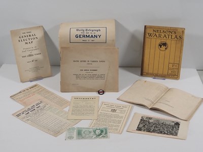 Lot 300 - A group of mixed memorabilia relating to...