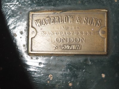 Lot 314 - A vintage railway ticket punch, 'Waterlow and...