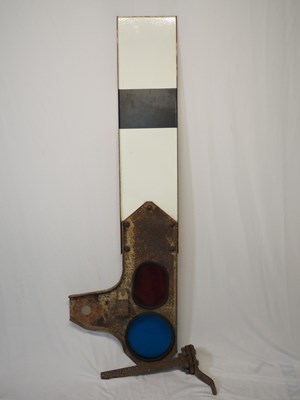 Lot 318 - Railway signal arm, extremely heavy collection...