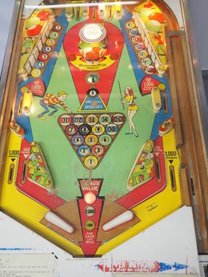 Lot 287 - A mid-20th century pinball machine - Big Shot...