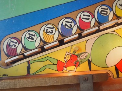 Lot 287 - A mid-20th century pinball machine - Big Shot...