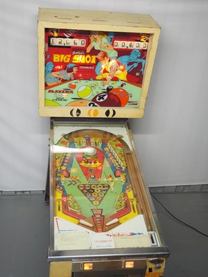 Lot 287 - A mid-20th century pinball machine - Big Shot...