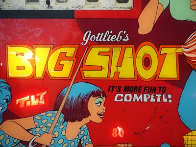 Lot 287 - A mid-20th century pinball machine - Big Shot...