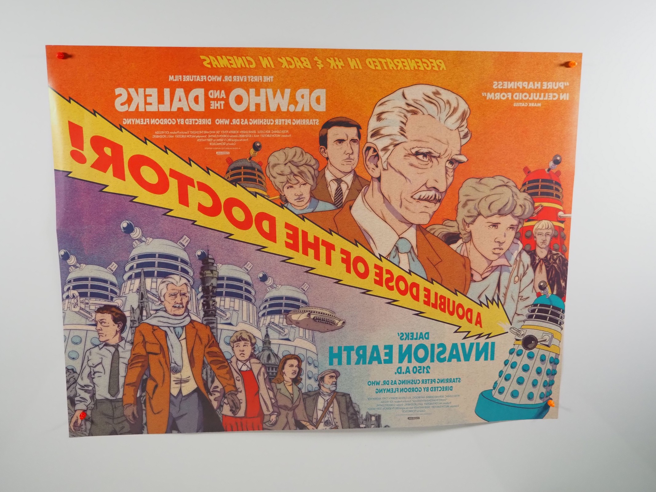 Lot 180 - DR. WHO AND THE DALEKS/DALEKS INVASION EARTH