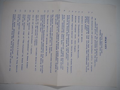 Lot 193 - U.F.O. Gerry Anderson 'The Ordeal' original...