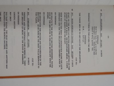 Lot 193 - U.F.O. Gerry Anderson 'The Ordeal' original...