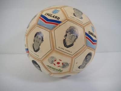 Lot 339 - WORLD CUP 1986 England Players Football -...