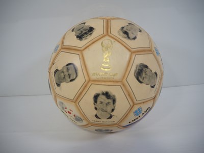 Lot 339 - WORLD CUP 1986 England Players Football -...