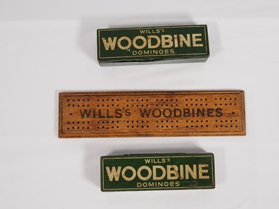 Lot 354 - Two sets of Will's Woodbine Dominoes and a...