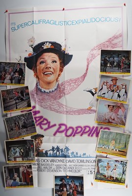 Lot 106 - WALT DISNEY: MARY POPPINS (1964) - A 60" x 40"...