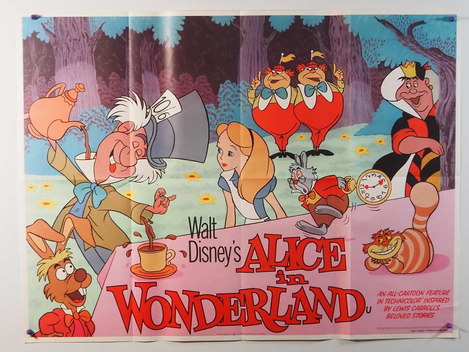 Lot 102 Walt Disney Alice In Wonderland 1951 4434