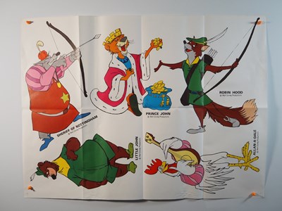 Lot 107 - WALT DISNEY: ROBIN HOOD - A group of UK Quad...