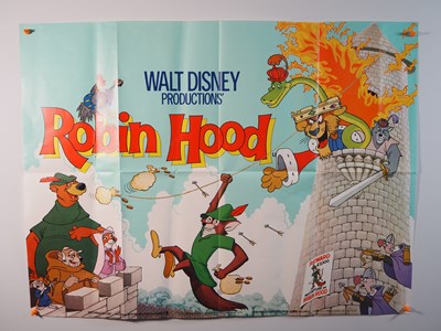 Lot 107 - WALT DISNEY: ROBIN HOOD - A group of UK Quad...