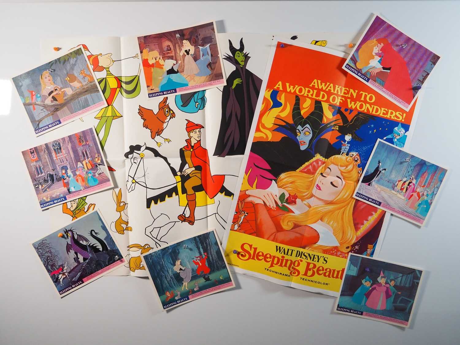 Lot 108 - WALT DISNEY: SLEEPING BEAUTY (1970s) UK...