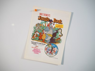 Lot 112 - WALT DISNEY: THE JUNGLE BOOK - UK Quad...