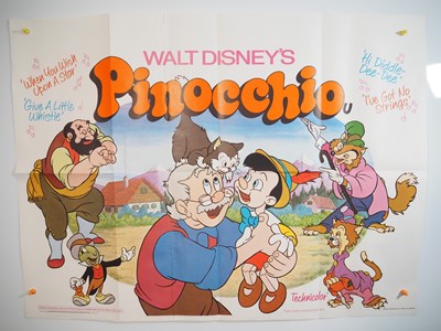 Lot 95 - A pair of UK Quad film posters for WALT DISNEY'...