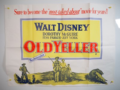Lot 101 - WALT DISNEY: A selection of UK Quad film...