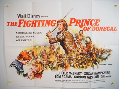 Lot 101 - WALT DISNEY: A selection of UK Quad film...