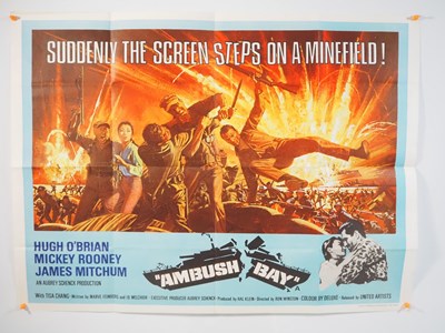 Lot 74 - A small quantity of War film UK Quad posters...