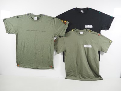 Lot 72 - A group of three crew clothing t-shirts...