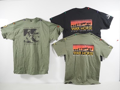 Lot 72 - A group of three crew clothing t-shirts...