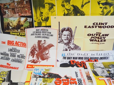 Lot 81 - A group of Western film UK Quad posters to...