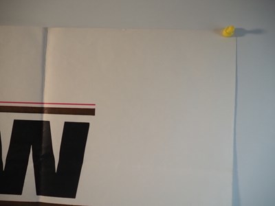 Lot 84 - CATLOW (1971) Putzu Art - UK Quad film poster -...