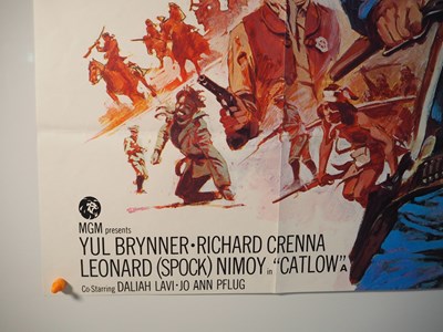 Lot 84 - CATLOW (1971) Putzu Art - UK Quad film poster -...