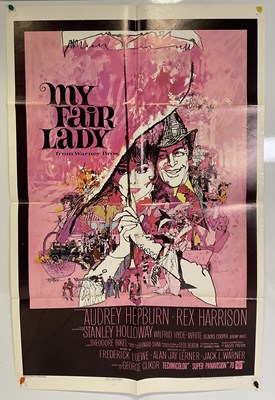 Lot 141 - MY FAIR LADY (1964) A US one-sheet movie...