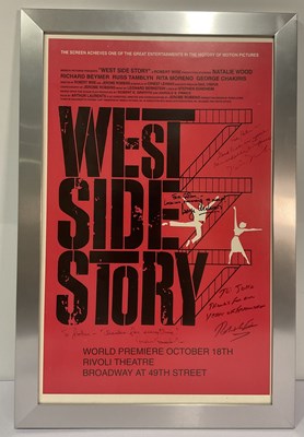 Lot 301 - WEST SIDE STORY (1961) Rivioli Theatre Premier...