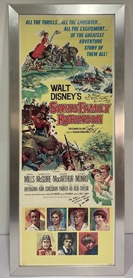 Lot 302 - SWISS FAMILY ROBINSON (1960) US insert movie...