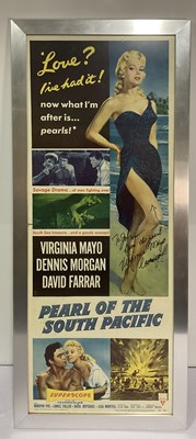 Lot 266 - A collection of 3 signed US insert movie...