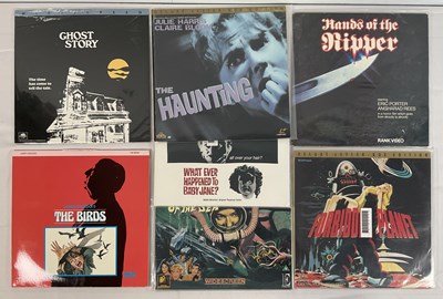 Lot 257 - A collection of 7 Horror movie laserdiscs to...