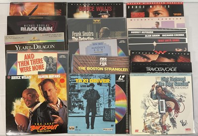 Lot 258 - A collection of action and crime Laserdiscs to...
