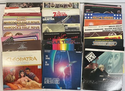 Lot 263 - A collection of movie soundtracks on vinyl...