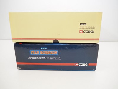 Lot 3 - A pair of CORGI 1:50 scale diecast multi lorry...