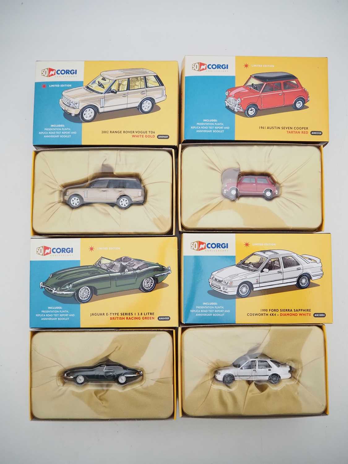 Lot 4 - A complete set of four CORGI 1:50 scale...