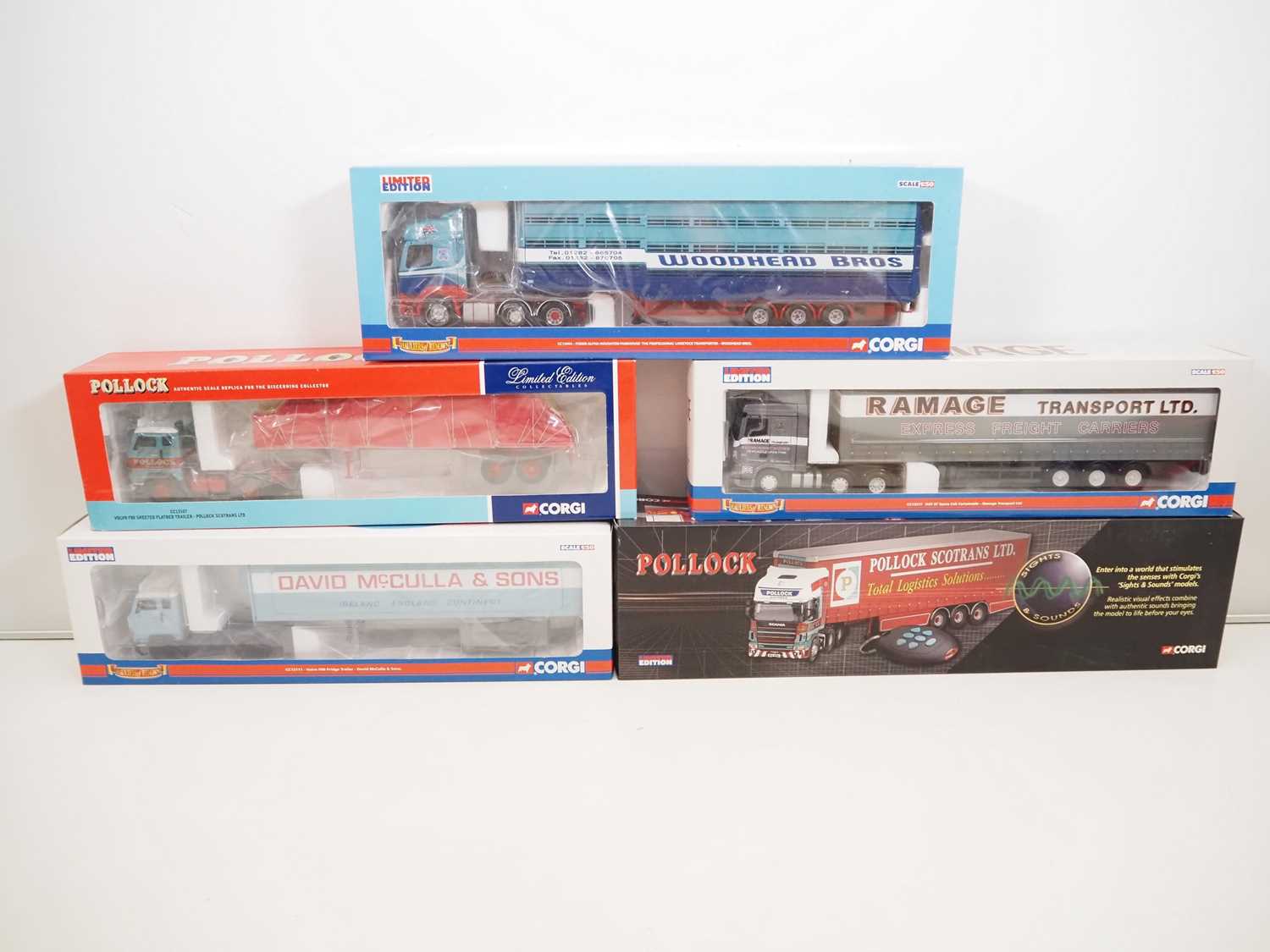 Lot 5 - A group of CORGI 1:50 scale diecast...