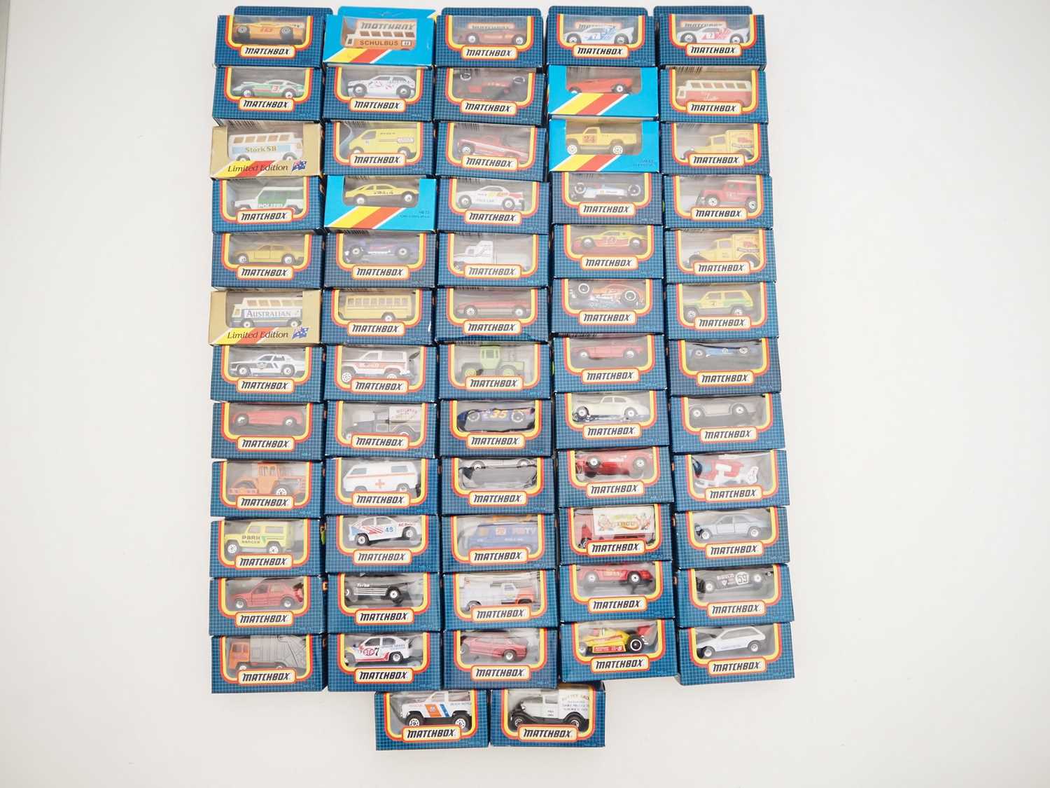 Lot 9 - A large quantity of MATCHBOX SUPERFAST cars...