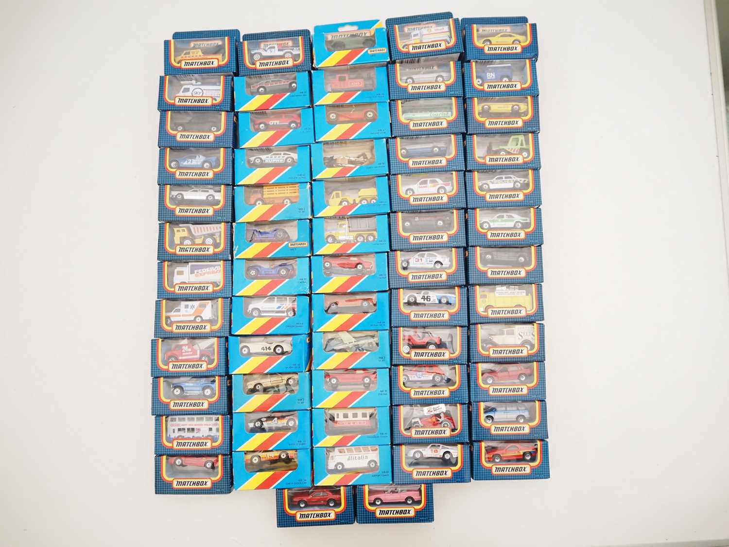 Lot 10 - A large quantity of MATCHBOX SUPERFAST cars...