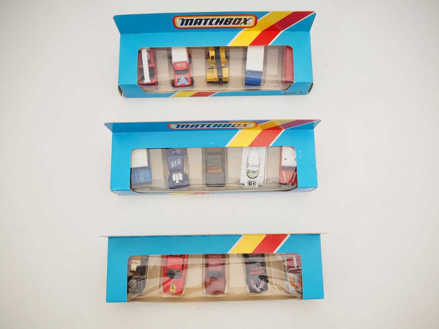 Lot 11 - A group of MATCHBOX MP1 multi vehicle packs...
