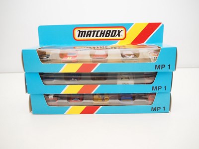 Lot 11 - A group of MATCHBOX MP1 multi vehicle packs...